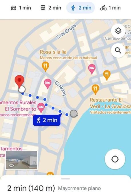 Casa Olga Apartman Caleta de Sebo Kültér fotó